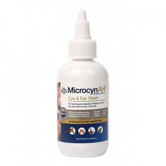 MicrocynAH (Мікроцин) Eye and Ear Wash - Краплі для очей і вух всіх видів тварин MicrocynAH (Мікроцин) Eye and Ear Wash - Краплі для очей і вух всіх видів тварин