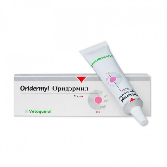Oridermyl (Орідерміл) by Vetoquinol - Вушна мазь для собак і кішок Oridermyl (Орідерміл) by Vetoquinol - Вушна мазь для собак і кішок