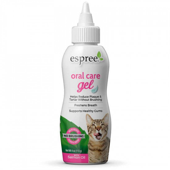Espree (Еспрі) Natural Oral Care Gel Salmon Flavor for cats - Гель для догляду за зубами з олією лосося для котів Espree (Еспрі) Natural Oral Care Gel Salmon Flavor for cats - Гель для догляду за зубами з олією лосося для котів