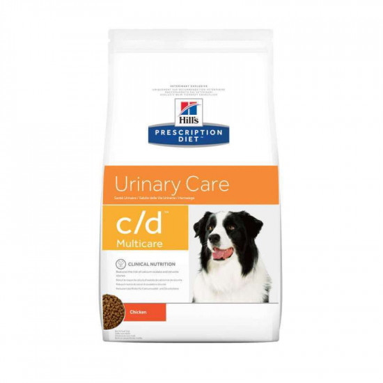 Hill's Prescription Diet with / d Multicare Urinary Care - A forage diet with chicken for dogs, maintaining health of an urinogenital system Hill's Prescription Diet with / d Multicare Urinary Care - A forage diet with chicken for dogs, maintaining health of an urinogenital system