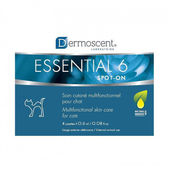 Dermoscent (Дермосент) Essential 6 spot-on - Средство по уходу за кожей и шерстью кошек и собак Dermoscent (Дермосент) Essential 6 spot-on - Средство по уходу за кожей и шерстью кошек и собак