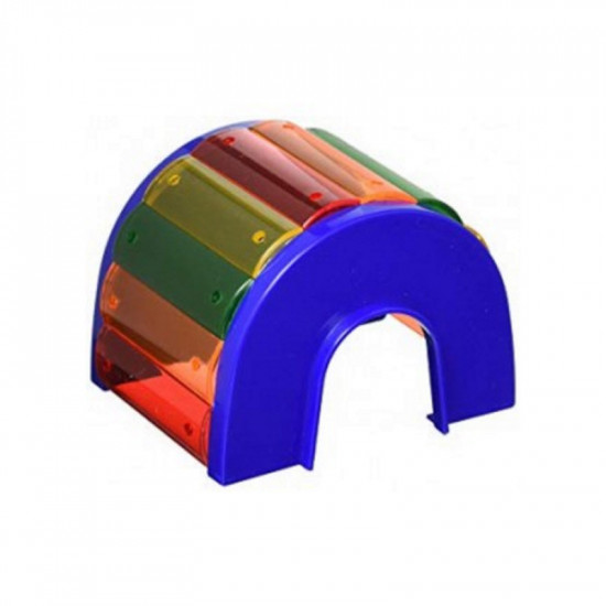 Ferplast (Ферпласт) Kuci House Multicolor - Пластиковий будиночок для хом'яків Ferplast (Ферпласт) Kuci House Multicolor - Пластиковий будиночок для хом'яків
