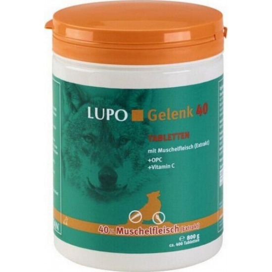 Luposan (Liuposang) LUPO Gelenk 40 Tabletten - Additive for maintenance of health of joints of dogs Luposan (Liuposang) LUPO Gelenk 40 Tabletten - Additive for maintenance of health of joints of dogs