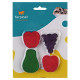 Ferplast of Wooden Gnaws – A set of wooden fruit for rodents Ferplast of Wooden Gnaws – A set of wooden fruit for rodents