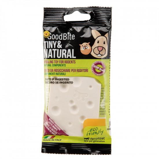 Ferplast of Goodb TIN & Nat Cheese is the Chewing toy for rodents in the form of cheese Ferplast of Goodb TIN & Nat Cheese is the Chewing toy for rodents in the form of cheese