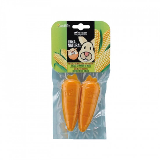 Ferplast of Goodb TIN & Nat Carrot is the Chewing toy for rodents in the form of carrot Ferplast of Goodb TIN & Nat Carrot is the Chewing toy for rodents in the form of carrot