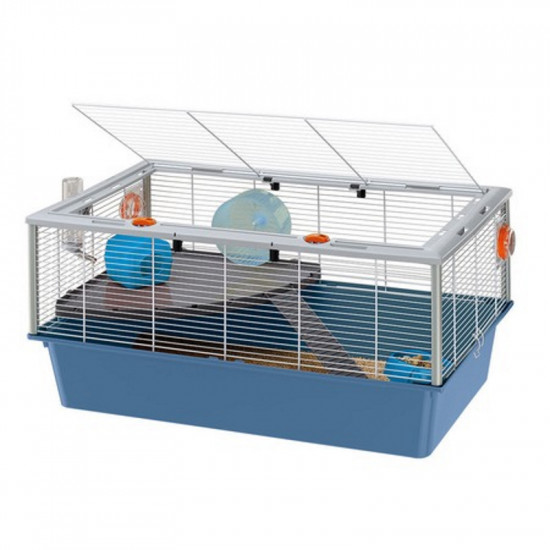 Ferplast of Shelf Corner Grey - The plastic shelf in cages for polecats Ferplast of Shelf Corner Grey - The plastic shelf in cages for polecats