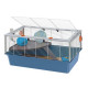 Ferplast of Shelf Corner Grey - The plastic shelf in cages for polecats Ferplast of Shelf Corner Grey - The plastic shelf in cages for polecats