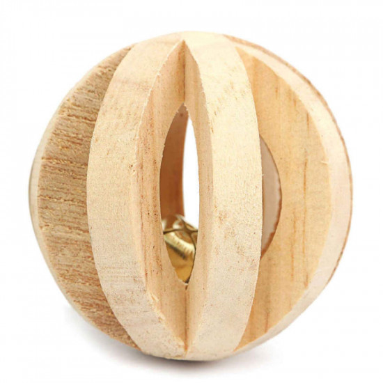 Trixie Slat Ball - A sphere with a hand bell for rodents Trixie Slat Ball - A sphere with a hand bell for rodents