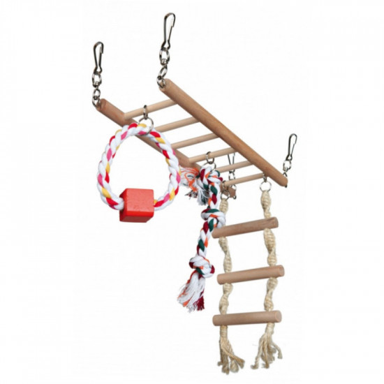 Trixie Suspension Bridge - The suspension bridge for small rodents Trixie Suspension Bridge - The suspension bridge for small rodents