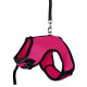 Trixie Soft Harness with Leash - A breast-band vest for rodents Trixie Soft Harness with Leash - A breast-band vest for rodents