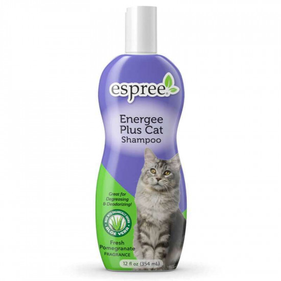 Espree (Еспрі) Energee Plus Cat Shampoo - Суперочищаючий шампунь з ароматом граната для котів Espree (Еспрі) Energee Plus Cat Shampoo - Суперочищаючий шампунь з ароматом граната для котів