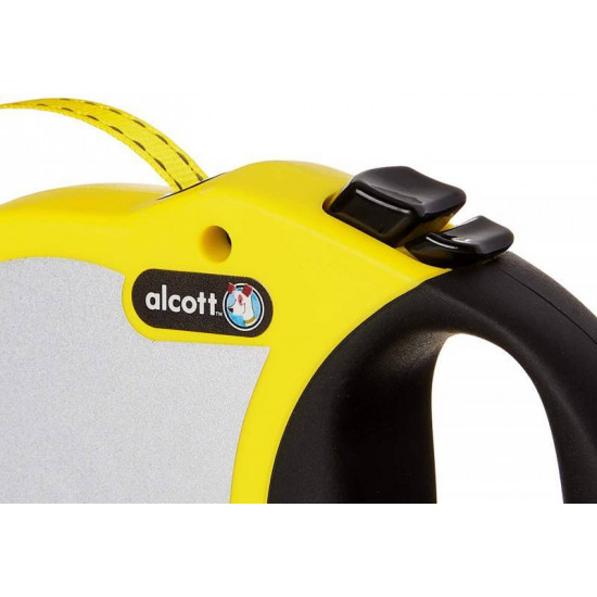 Alcott (Алкотт) Visibility Retractable Leashes - Неоновый поводок-рулетка для собак различных пород Alcott (Алкотт) Visibility Retractable Leashes - Неоновый поводок-рулетка для собак различных пород