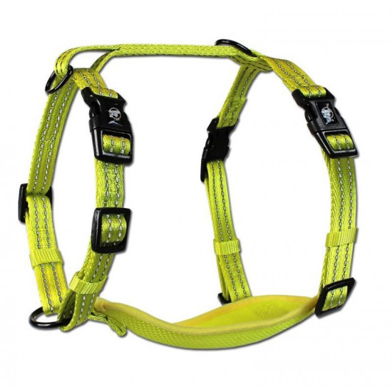 Alcott (Алкотт) Visibility Retractable Harness - Нейлонова шлейка зі світловідбиваючою ниткою для собак Alcott (Алкотт) Visibility Retractable Harness - Нейлонова шлейка зі світловідбиваючою ниткою для собак