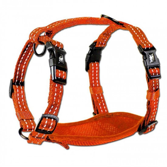 Alcott (Алкотт) Visibility Retractable Harness - Нейлонова шлейка зі світловідбиваючою ниткою для собак Alcott (Алкотт) Visibility Retractable Harness - Нейлонова шлейка зі світловідбиваючою ниткою для собак