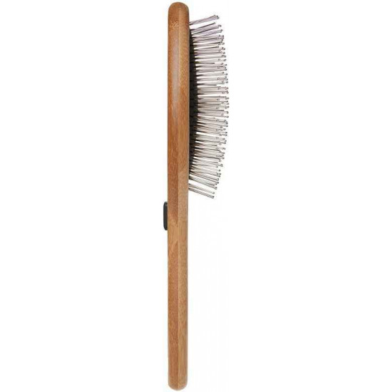 Bamboo Groom (Бэмбу Грум) Oval Pin Brush - Односторонняя овальная щетка для домашних животных Bamboo Groom (Бэмбу Грум) Oval Pin Brush - Односторонняя овальная щетка для домашних животных