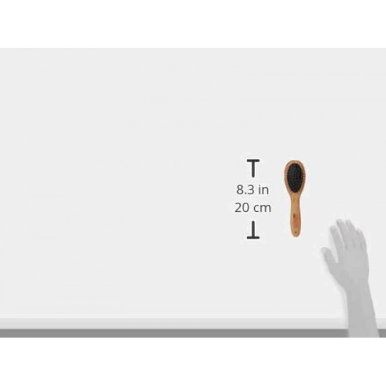 Bamboo Groom (Бэмбу Грум) Oval Pin Brush - Односторонняя овальная щетка для домашних животных Bamboo Groom (Бэмбу Грум) Oval Pin Brush - Односторонняя овальная щетка для домашних животных