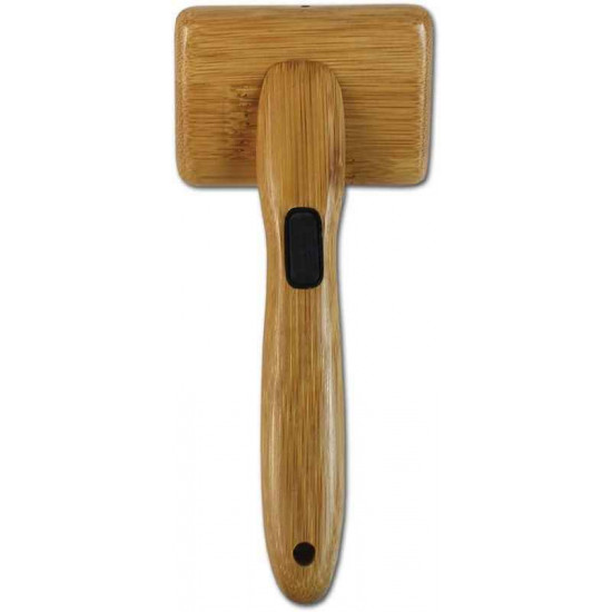 Bamboo Groom (Бэмбу Грум) Slicker Brush - Щетка-пуходерка с зубьями из нержавеющей стали для домашних животных Bamboo Groom (Бэмбу Грум) Slicker Brush - Щетка-пуходерка с зубьями из нержавеющей стали для домашних животных