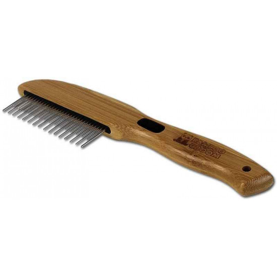 Bamboo Groom (Бэмбу Грум) Rotating Pin Comb 31 - Расческа с 31 переменным закругленным вращающимся зубом Bamboo Groom (Бэмбу Грум) Rotating Pin Comb 31 - Расческа с 31 переменным закругленным вращающимся зубом