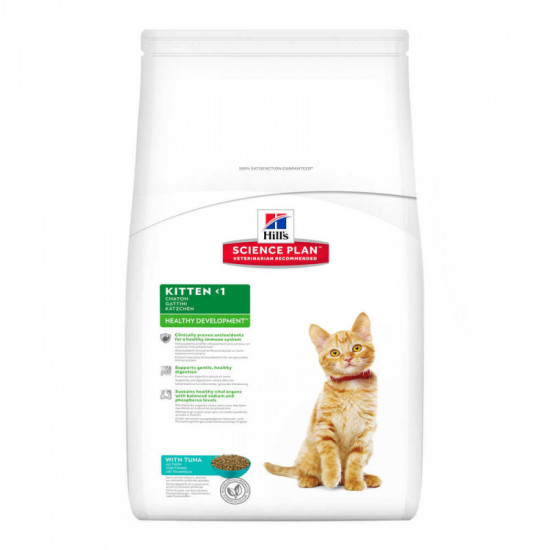 Hill's Science Plan Kitten Tuna - A dry feed with a tuna for kittens till 1 year Hill's Science Plan Kitten Tuna - A dry feed with a tuna for kittens till 1 year