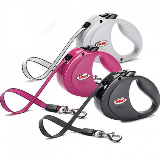 Flexi City - A lead roulette for dogs, a tape (2 m, up to 35 kg) Flexi City - A lead roulette for dogs, a tape (2 m, up to 35 kg)
