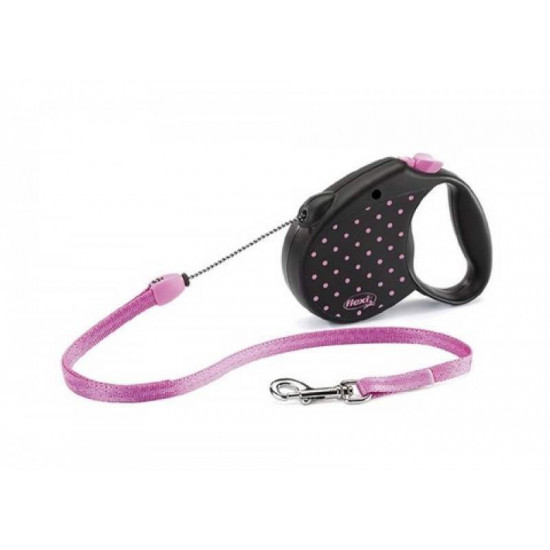 Flexi Color M - A lead roulette for dogs, a cable (5 m, up to 20 kg) Flexi Color M - A lead roulette for dogs, a cable (5 m, up to 20 kg)