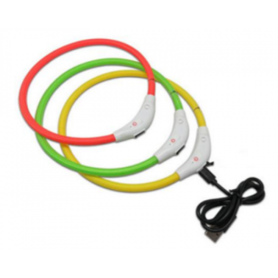 AnimAll (EnimAll) Collar LED - The shining collar for cats and dogs with a water-repellent covering AnimAll (EnimAll) Collar LED - The shining collar for cats and dogs with a water-repellent covering