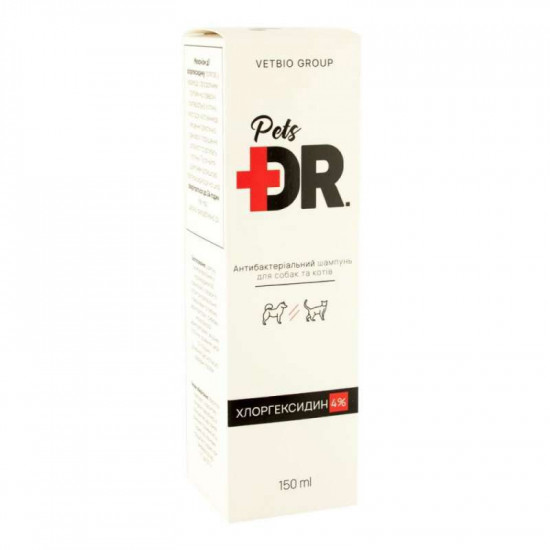 Vetbio Dr.Pets - Antibacterial shampoo from chlorhexidiny 4% for dogs and cats Vetbio Dr.Pets - Antibacterial shampoo from chlorhexidiny 4% for dogs and cats