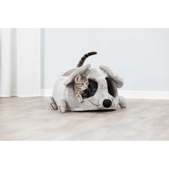 Trixie (Тріксі) Lukas Cuddly Cave - Плюшевий будиночок-лежак з кігтеточкою для котів Trixie (Тріксі) Lukas Cuddly Cave - Плюшевий будиночок-лежак з кігтеточкою для котів