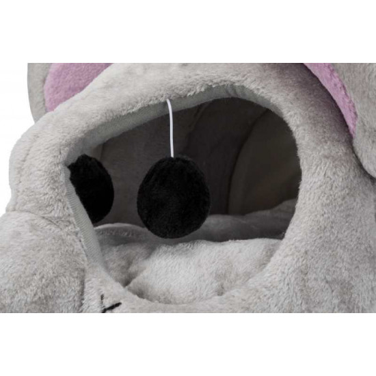 Trixie (Тріксі) Lukas Cuddly Cave - Плюшевий будиночок-лежак з кігтеточкою для котів Trixie (Тріксі) Lukas Cuddly Cave - Плюшевий будиночок-лежак з кігтеточкою для котів