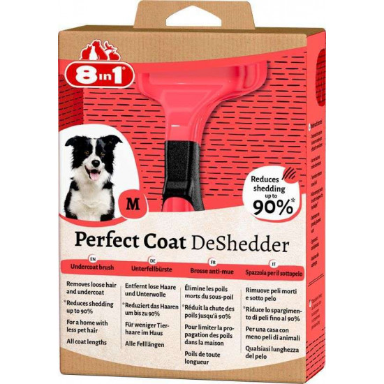 8in1 (8в1) Perfect Coat DeShedder Dog - Дешеддер для вычесывания собак 8in1 (8в1) Perfect Coat DeShedder Dog - Дешеддер для вычесывания собак