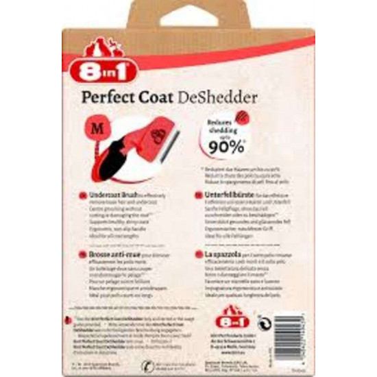 8in1 (8в1) Perfect Coat DeShedder Dog - Дешеддер для вычесывания собак 8in1 (8в1) Perfect Coat DeShedder Dog - Дешеддер для вычесывания собак