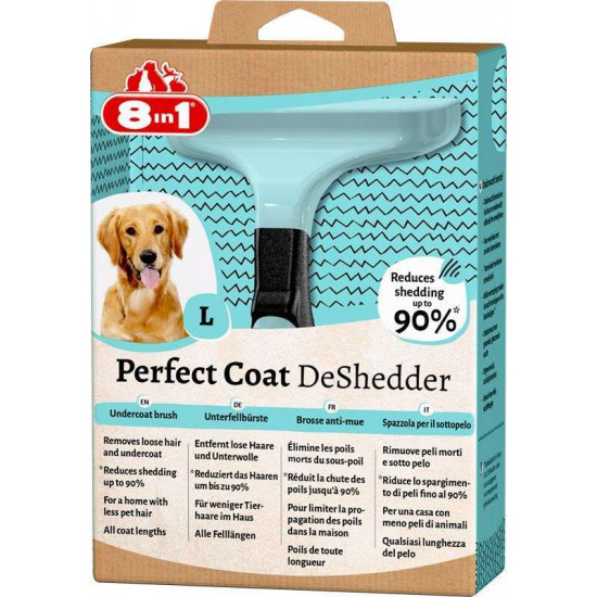 8in1 (8в1) Perfect Coat DeShedder Dog - Дешеддер для вычесывания собак 8in1 (8в1) Perfect Coat DeShedder Dog - Дешеддер для вычесывания собак