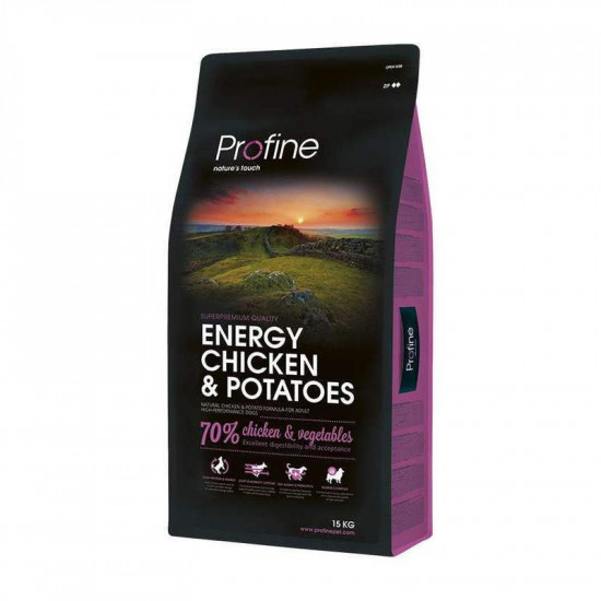 Profine (Professional Ainu) of Energy Chicken&Potatoes - Dry dog food with hyperactivity with chicken and potatoes Profine (Professional Ainu) of Energy Chicken&Potatoes - Dry dog food with hyperactivity with chicken and potatoes
