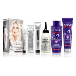 L'Oréal Paris Elseve Color-Vive Purple подарунковий набір (для освітленого волосся)