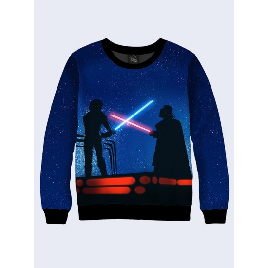Мужской 3D-принт свитшот - Star Wars, battle. Длинный рукав. Сделано в Украине. Мужской 3D-принт свитшот - Star Wars, battle. Длинный рукав. Сделано в Украине.