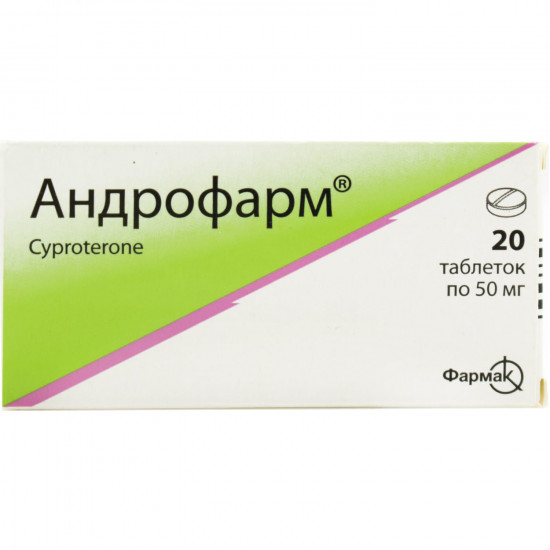 Androfarm of the tab. of 50 mg No. 20 Androfarm of the tab. of 50 mg No. 20