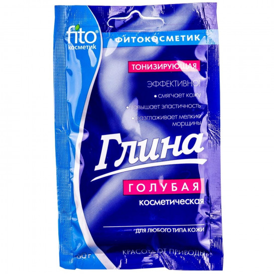 Care product for face skin of Glyn blue cosmetic tonic FITOKOSMETIK of 60 g Care product for face skin of Glyn blue cosmetic tonic FITOKOSMETIK of 60 g