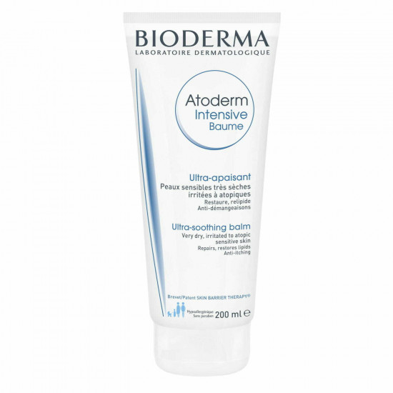 Balm for a face and body of BIODERMA Atoderm Intensiv nutritious for dry and atopic skin of 200 ml Balm for a face and body of BIODERMA Atoderm Intensiv nutritious for dry and atopic skin of 200 ml