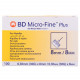 Голки для шприц-ручки Micro-Fine Plus (Мікро-Файн Плюс) розмір 30G (0.3 мм x 8 мм) 100 шт Голки для шприц-ручки Micro-Fine Plus (Мікро-Файн Плюс) розмір 30G (0.3 мм x 8 мм) 100 шт