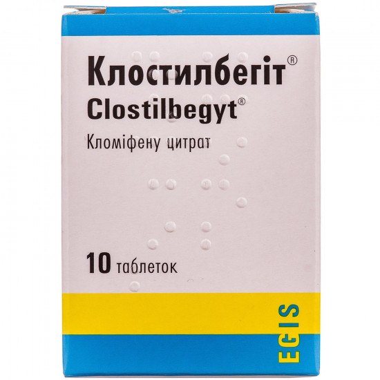 Klostilbegit the tab. of 50 mg No. 10 Klostilbegit the tab. of 50 mg No. 10