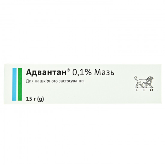 Адвантан мазь 0,1% туба 15г Адвантан мазь 0,1% туба 15г