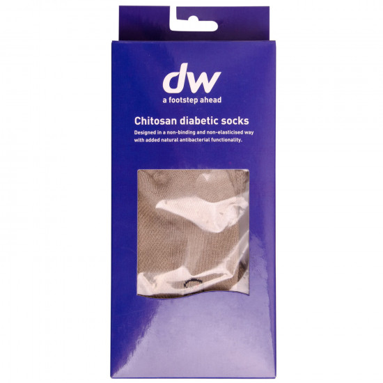 Socks orthopedic (diabetic) DIAWIN Chitosan from chitosan for people with diabetes size M (39-41) khaki color khaki 1 couple Socks orthopedic (diabetic) DIAWIN Chitosan from chitosan for people with diabetes size M (39-41) khaki color khaki 1 couple