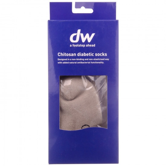 Socks orthopedic (diabetic) DIAWIN Chitosan from chitosan for people with diabetes the S (36-38) size khaki color khaki 1 couple Socks orthopedic (diabetic) DIAWIN Chitosan from chitosan for people with diabetes the S (36-38) size khaki color khaki 1 couple