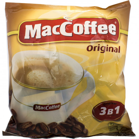 Напиток кофейный MACCOFFEE (Маккофе) 3 в 1 пакетик 20 г 25 шт Напиток кофейный MACCOFFEE (Маккофе) 3 в 1 пакетик 20 г 25 шт