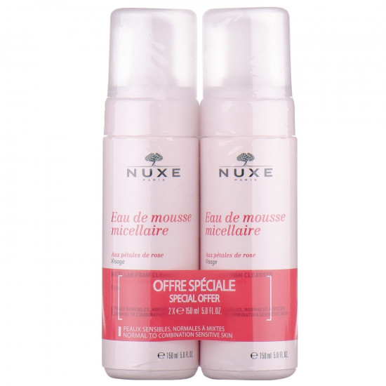 Набор NUXE (Нюкс) Дуо Мусс мицеллярный для лица 150 мл 2 шт NEW Набор NUXE (Нюкс) Дуо Мусс мицеллярный для лица 150 мл 2 шт NEW