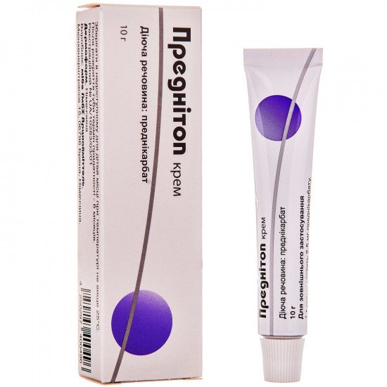 Prednitop cream of 0.25% of a tube of 10 g Prednitop cream of 0.25% of a tube of 10 g