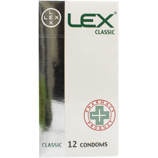 Презервативы латексные LEX (Лекс) Classic классические 12 шт Презервативы латексные LEX (Лекс) Classic классические 12 шт