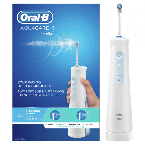 Іригатор для гігієни ротової порожнини електричний ORAL B (Орал Бі) Aquacare 4 MDH20.016.2 тип 3720 Іригатор для гігієни ротової порожнини електричний ORAL B (Орал Бі) Aquacare 4 MDH20.016.2 тип 3720