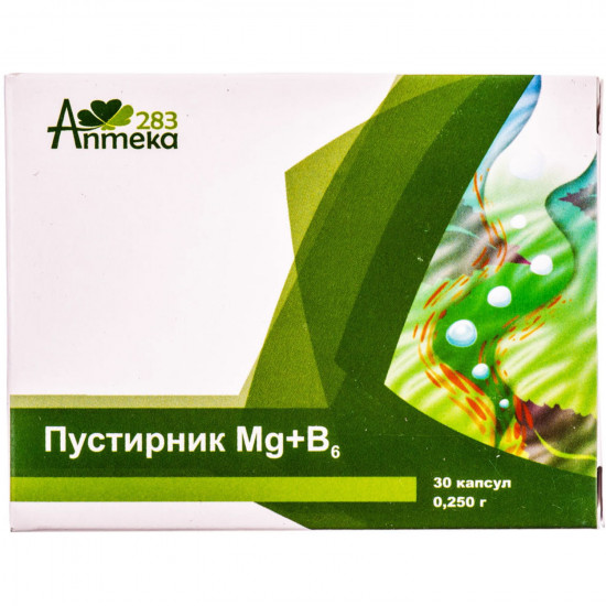 Capsules soothing the Motherwort Mg+B6 3 blisters on 10 pieces Capsules soothing the Motherwort Mg+B6 3 blisters on 10 pieces